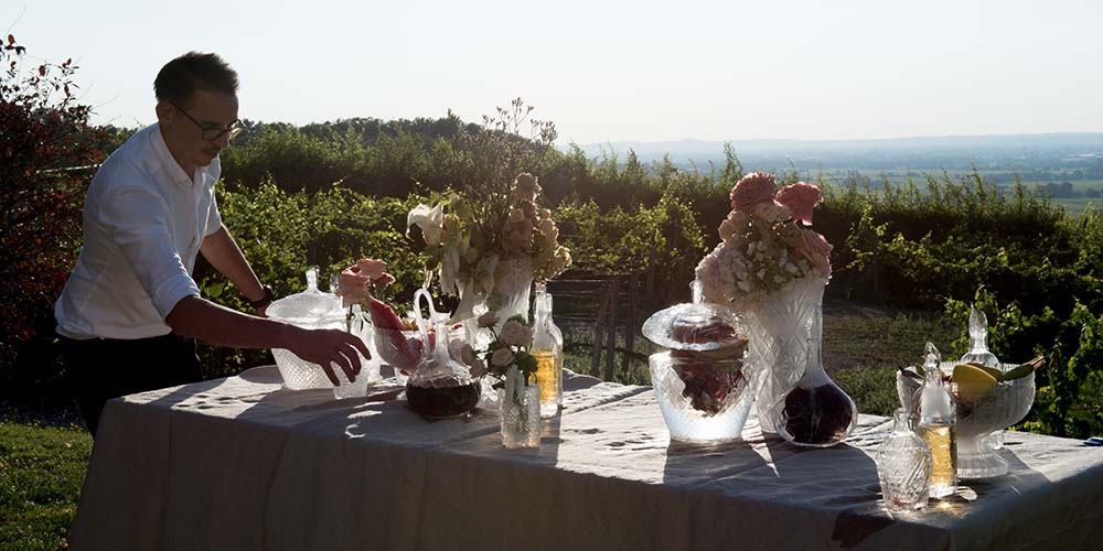 « Nature morte » © Vincent Olinet, 2018 - « Résidences de l’Art en Dordogne » / Château de Monbazillac 